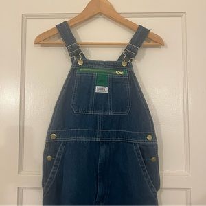 Vintage denim overalls